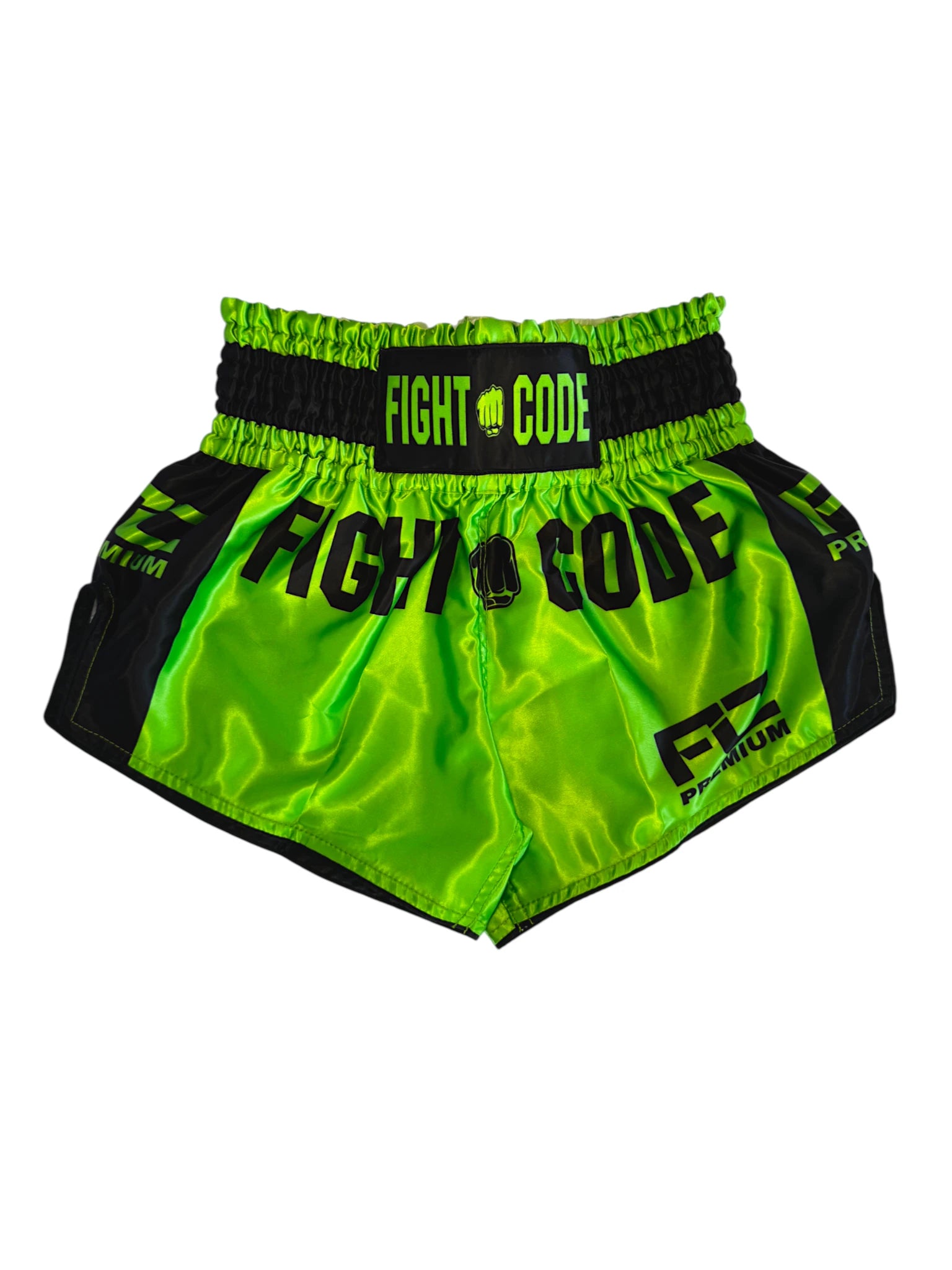 FIGHTCODE Muay Thai Nadrág - Zöld - Fekete