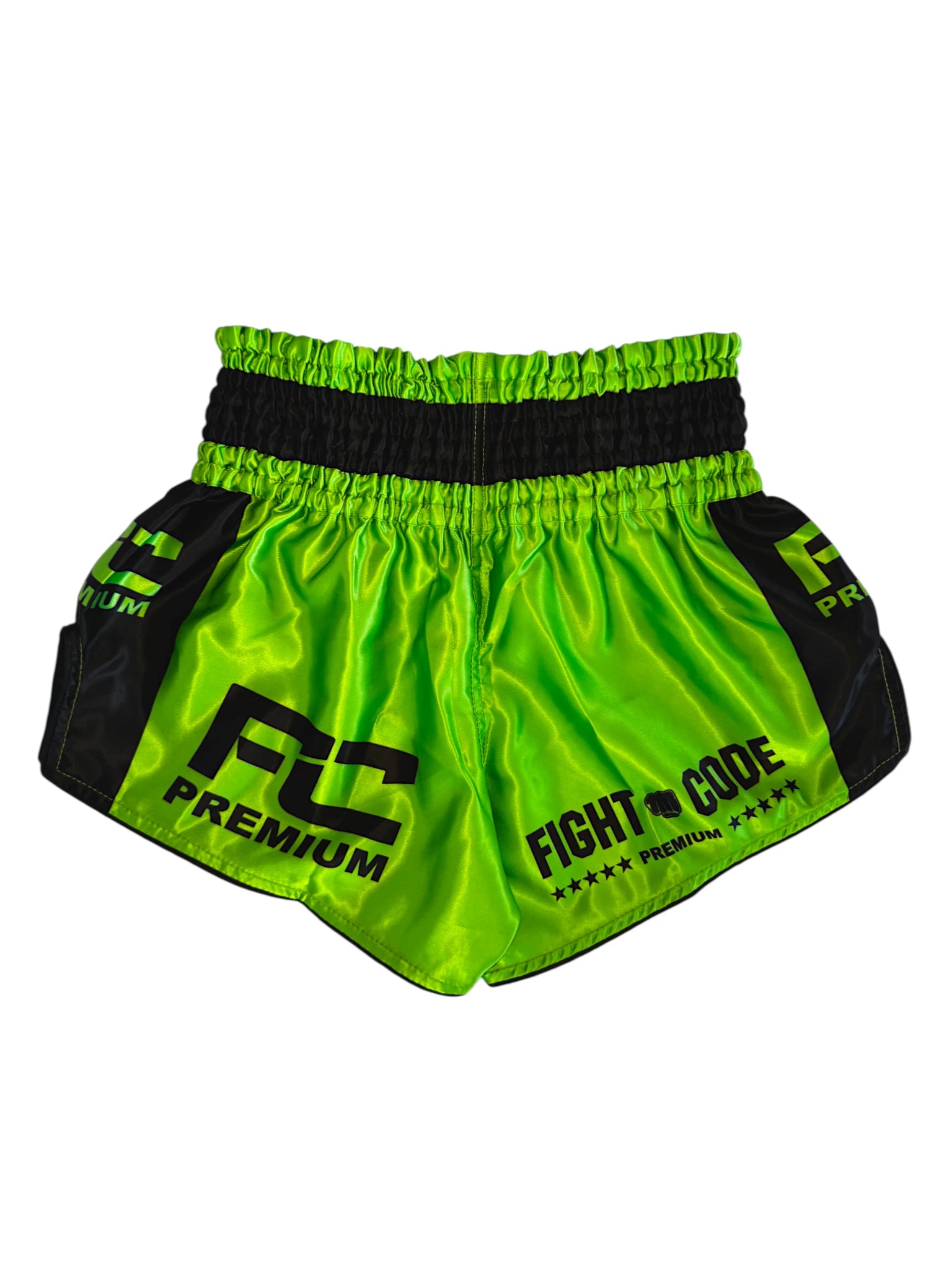 FIGHTCODE Muay Thai Nadrág - Zöld - Fekete