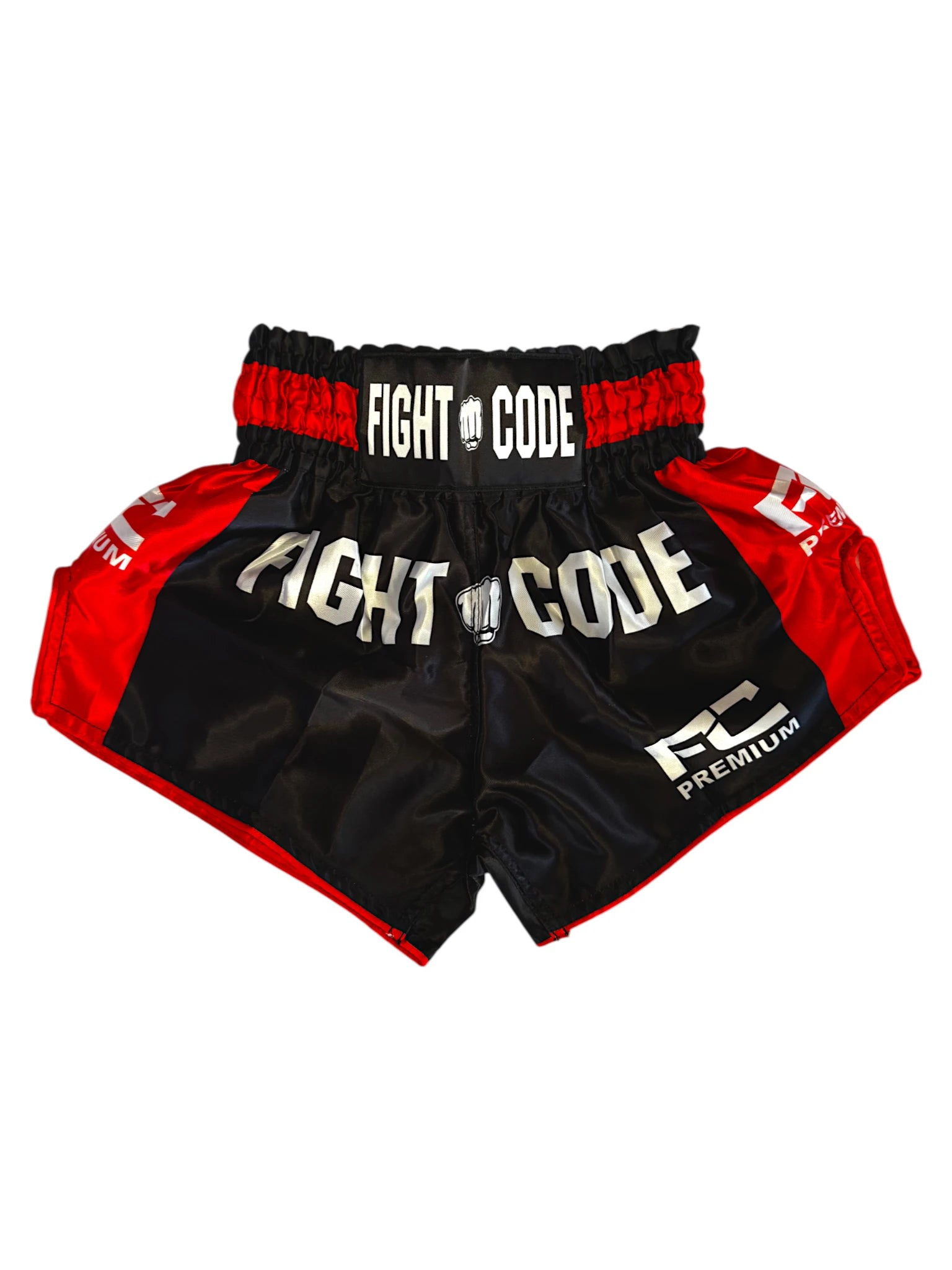 FIGHTCODE Muay Thai Nadrág - Fekete - Piros