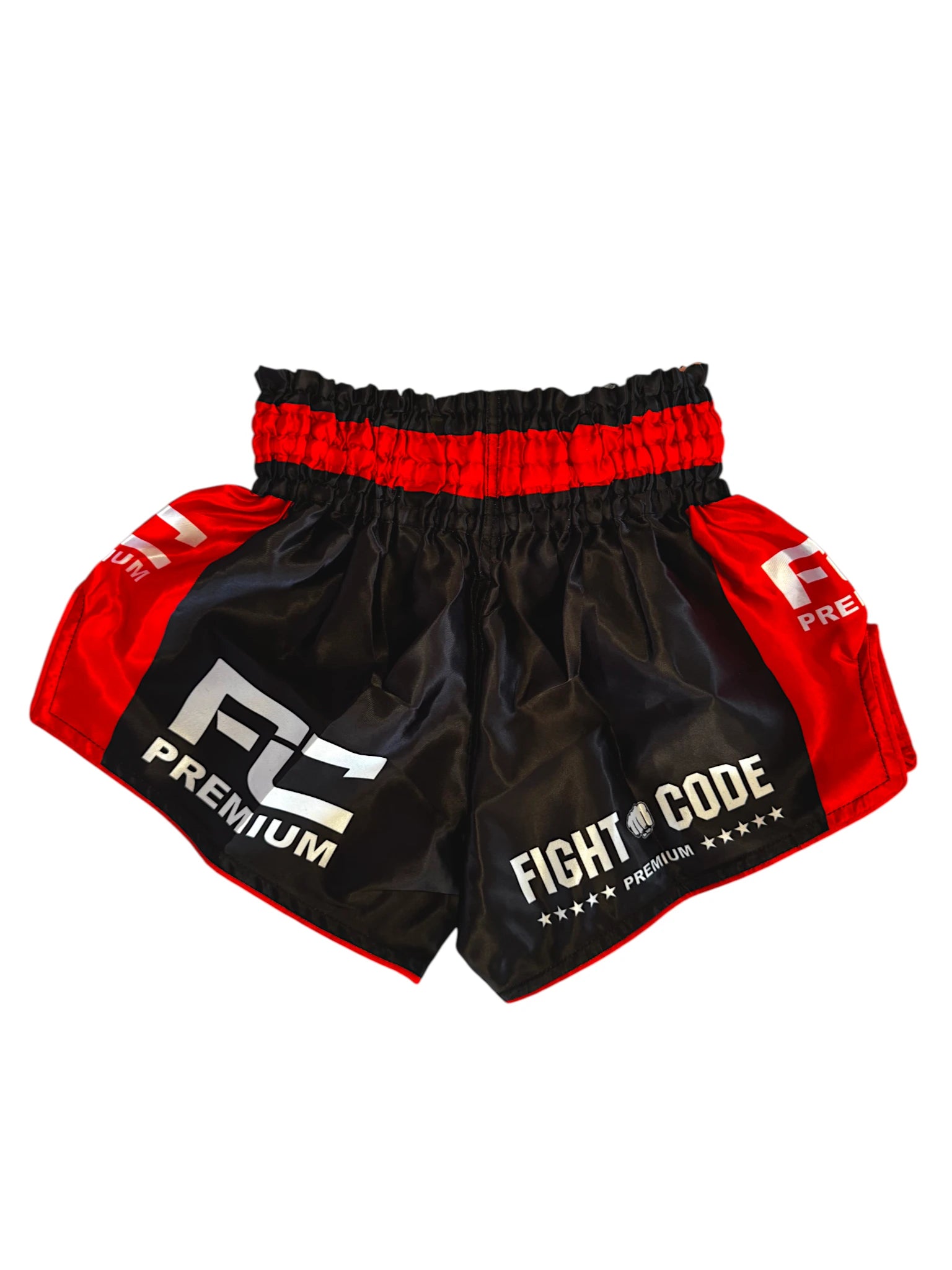 FIGHTCODE Muay Thai Nadrág - Fekete - Piros