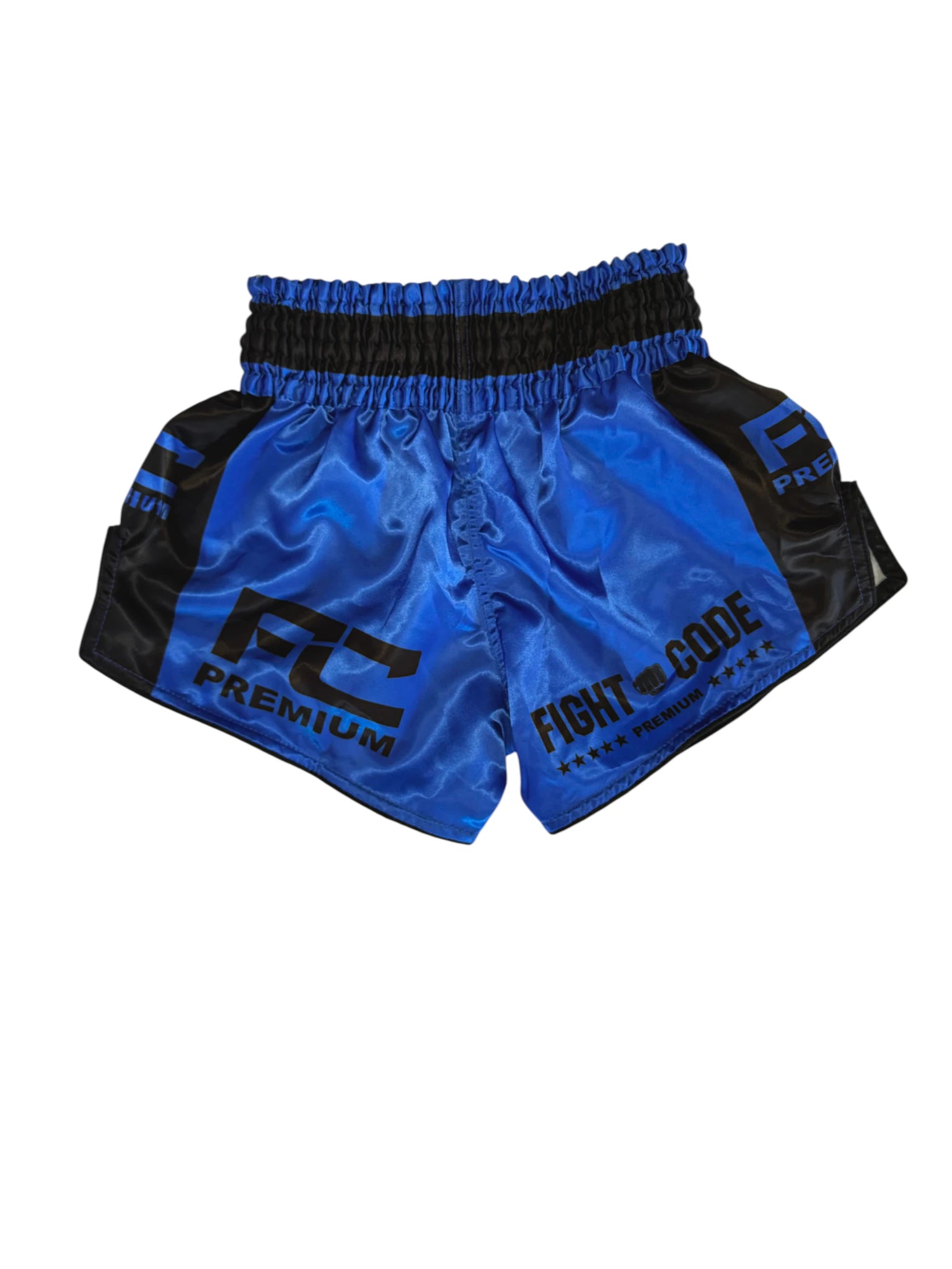 FIGHTCODE Muay Thai Nadrág - Kék - Fekete